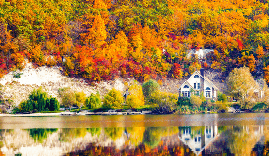 Vakantiehuis thema Vakantiehuis oktober